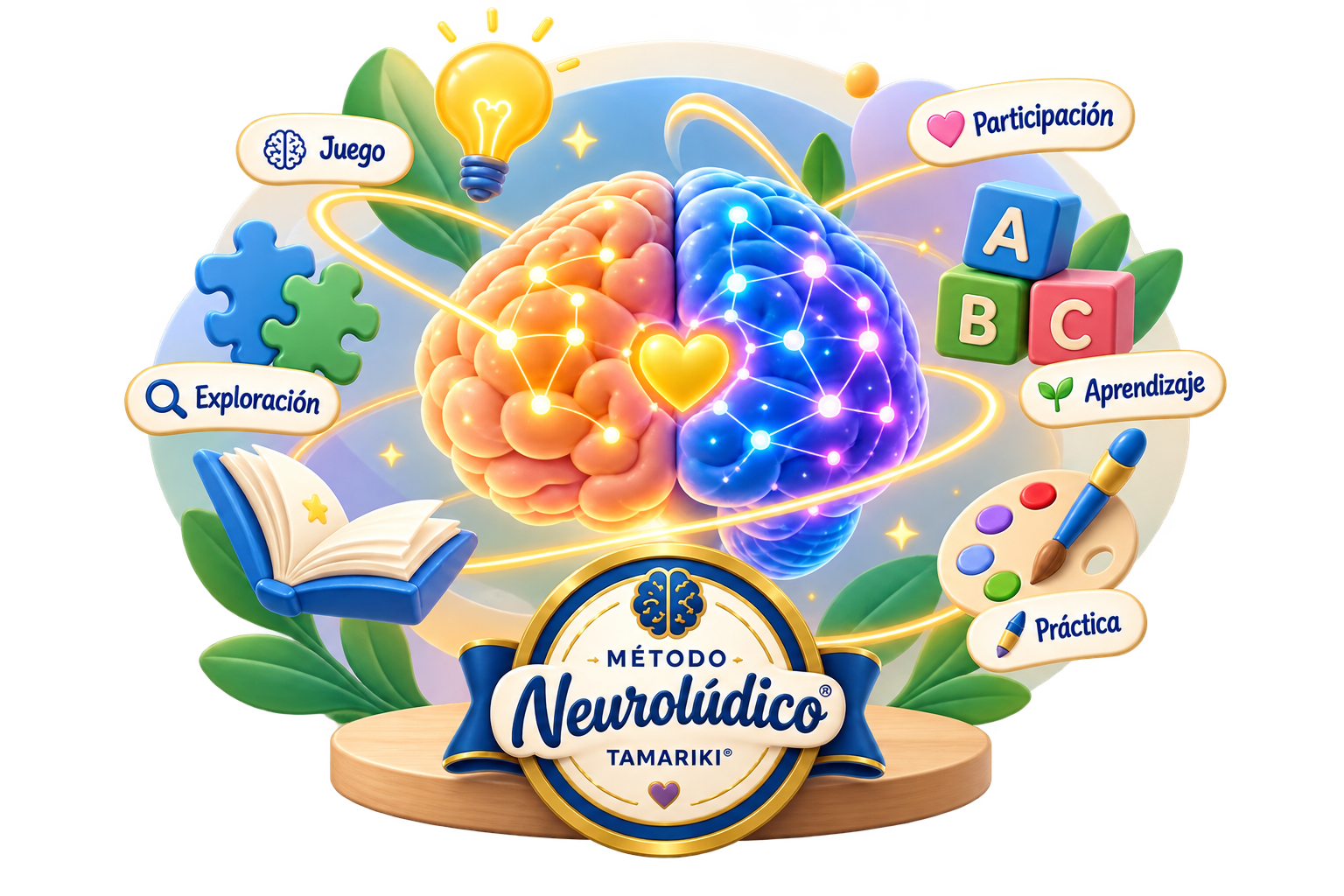 Método Neurolúdico Tamariki: juego, exploración, participación, práctica y aprendizaje
