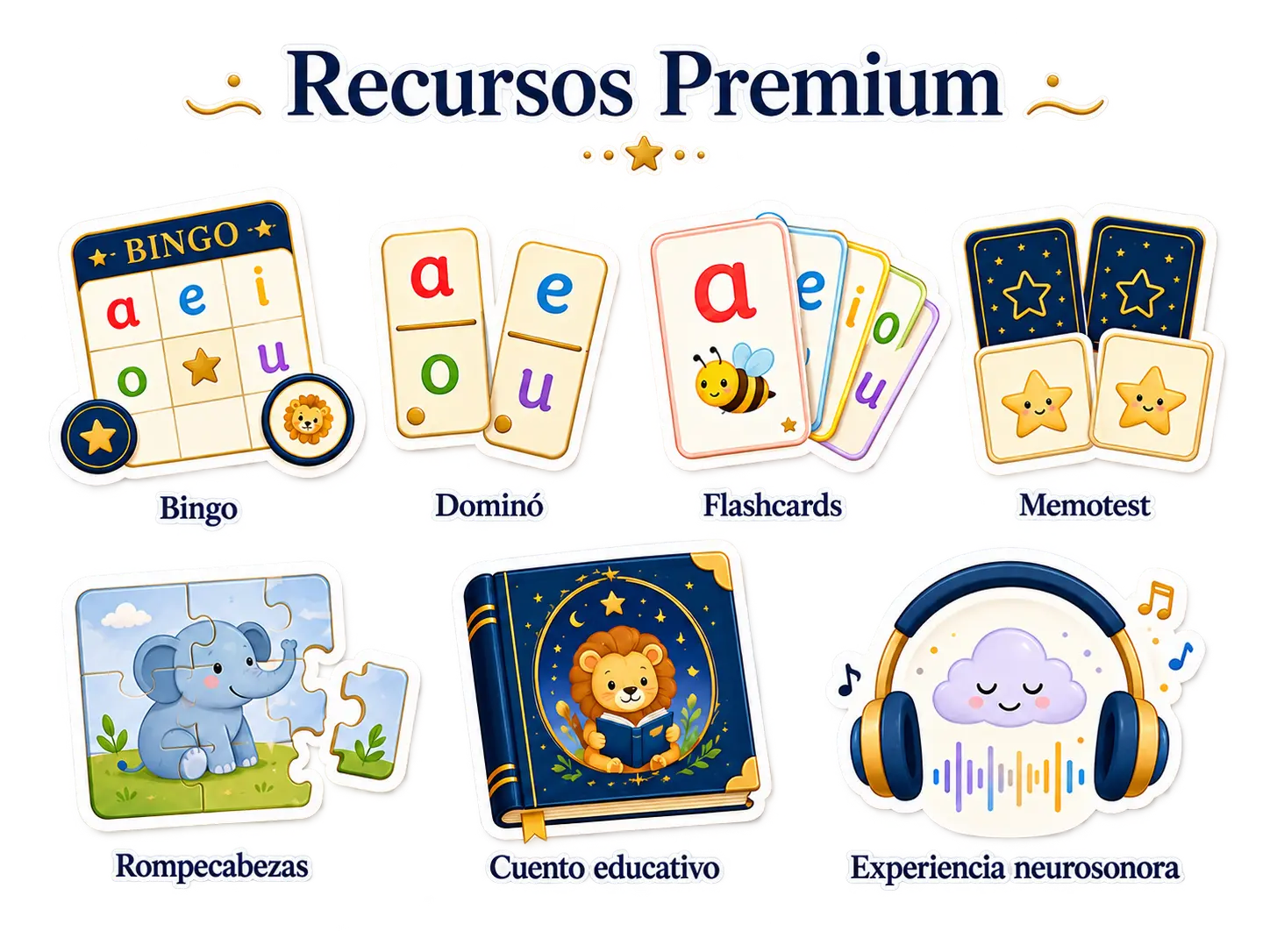 Recursos Premium del libro 1